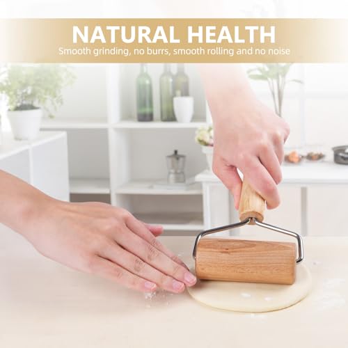 Wooden Rolling Pin With Non-Stick Surface, Baking Essential