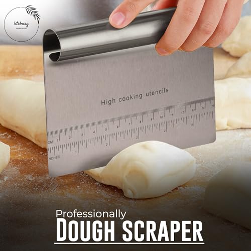 Marble Rolling Pin Set with Baking Accessories