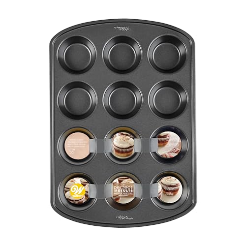 Wilton Premium Non-Stick Cupcake Pan, 12-Cup Muffin Tin