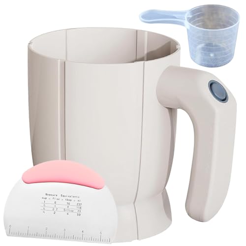 Electric Flour Sifter Set with Dough Scraper