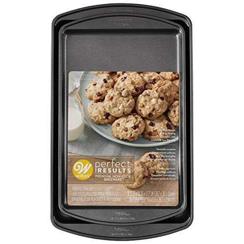 Wilton Premium Non-Stick Cookie Baking Sheets Set