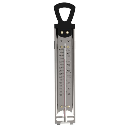 Stainless Steel Candy Thermometer with Pot Clip