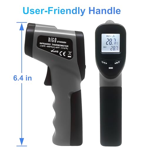 hito Infrared Thermometer Temperature Gun for Baking Recipes