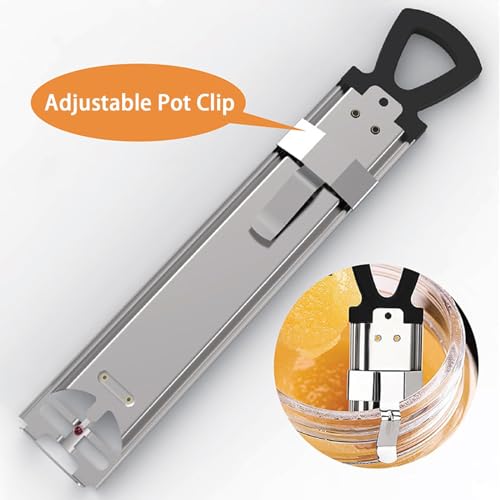 Stainless Steel Candy Thermometer with Pot Clip