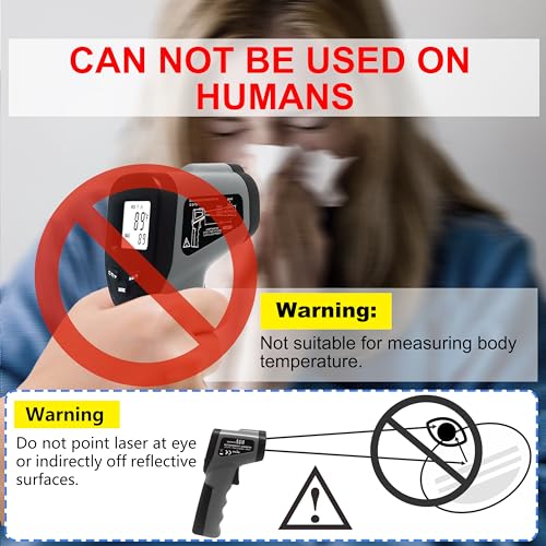 hito Infrared Thermometer Temperature Gun for Baking Recipes