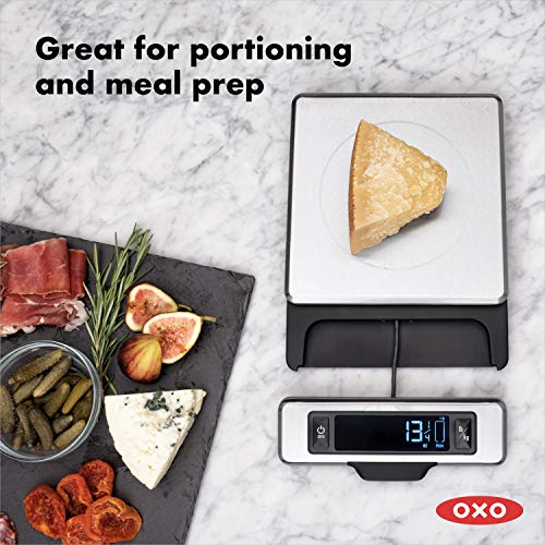 OXO Good Grips 11 lb Stainless Steel Food Scale