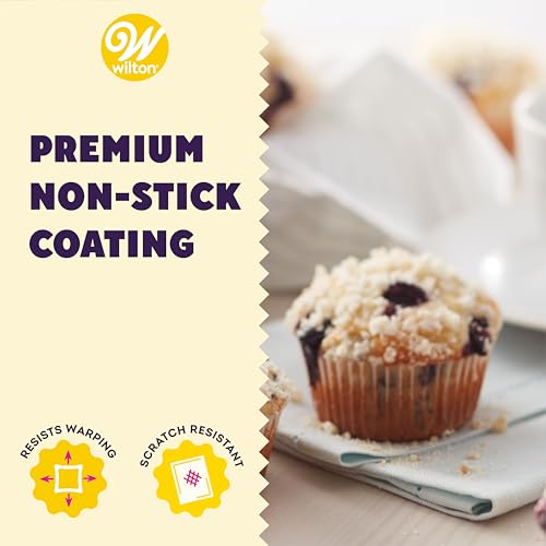 Wilton Premium Non-Stick Cupcake Pan, 12-Cup Muffin Tin