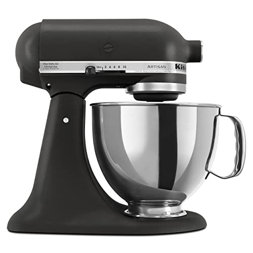 Black KitchenAid Artisan Stand Mixer - 5 Quart