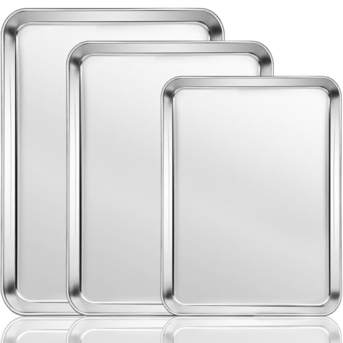 Stainless Steel Baking Sheet Set of 3