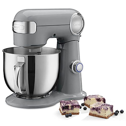Cuisinart SM-50GR 5.5-Quart 12-Speed Stand Mixer, Accessories Gray