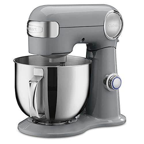 Cuisinart SM-50GR 5.5-Quart 12-Speed Stand Mixer, Accessories Gray