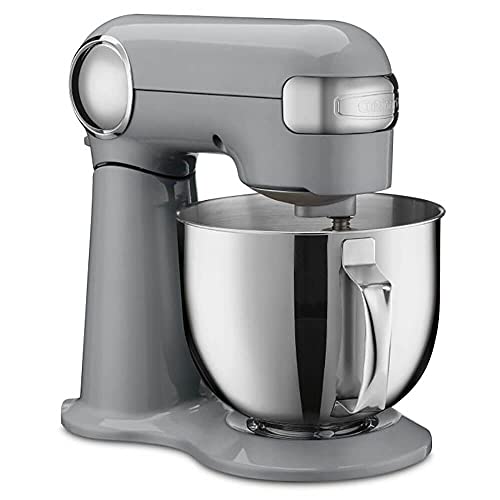 Cuisinart SM-50GR 5.5-Quart 12-Speed Stand Mixer, Accessories Gray