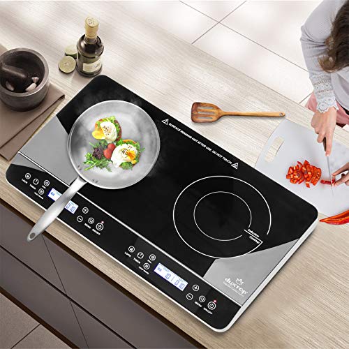 Portable Digital Induction Cooktop Stove, Sensor Touch, 1800W