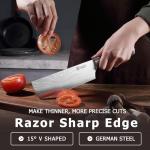 Moritaka Nakiri Knife - 7" Sharp Vegetable Cleaver