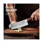 Moritaka High Carbon Steel Nakiri Santoku Set