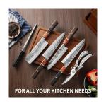 Moritaka High Carbon Steel Nakiri Santoku Set