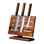 Mitsutomo Sakari Magnetic Knife Block in Acacia Wood