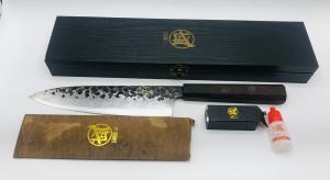 Mitsutomo Sakari 8" Hand Forged Japanese Chef Knife