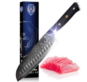 Mitsutomo Sakari 7-Inch Japanese Santoku Knife