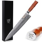 Moritaka 12 Inch Hammered Damascus Gyuto Knife