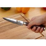 5-inch Sunlong Utility Knife - Damascus Steel Blade