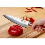 Moritaka 8-Inch Hammered Damascus Gyuto Knife