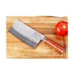 7-Inch Damascus Vegetable Cleaver by Sunlong
