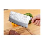 7-Inch Damascus Vegetable Cleaver by Sunlong