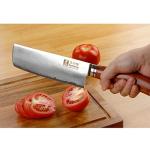 Moritaka Nakiri Knife 6.5" Damascus Steel