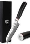 5-Inch Santoku Knife - Japanese Damascus Steel