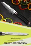 5-Inch Santoku Knife - Japanese Damascus Steel
