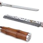 8-Inch Japanese Bread Knife with Bloodwood Handle