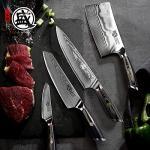 Mitsumoto Sakari 7-Inch Damascus Chef Knife
