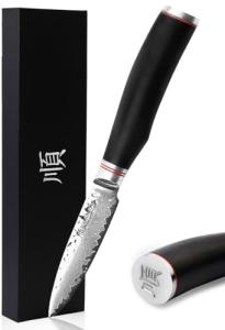 Moritaka 3.5” Paring Knife - Damascus Steel