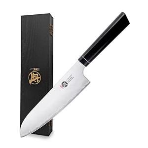 Mitsumoto Sakari 7-Inch Santoku Chef Knife