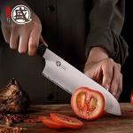 Mitsumoto Sakari 7-Inch Santoku Chef Knife