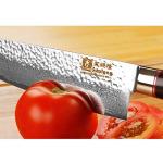 Moritaka 8-Inch Gyuto Chef's Knife with Damask Blade