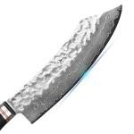 8" Moritaka Butcher Knife with Damascus Steel Handle