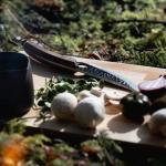 Moritaka Seido Kyodai Utility Chef Knife with Sheath