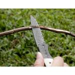 YOUSUNLONG Folding Pocket Knife with Damascus Steel Blade
