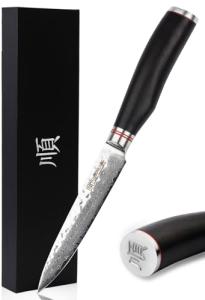 Moritaka 5-Inch Damascus Steel Utility Knife