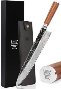 YOUSUNLONG 12-Inch Gyuto Knife with Walnut Handle