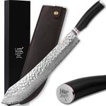 YOUSUNLONG 14-Inch Damascus Bull Nose Butcher Knife