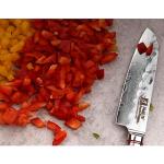 Moritaka 5-Inch Santoku Knife with Antler Handle