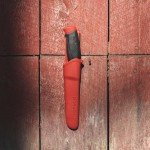 Moritaka Companion Knife with Neon Sheath