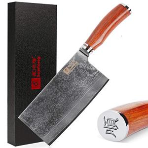 Moritaka 7-Inch Damascus Steel Meat Cleaver