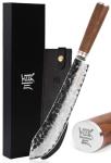 Moritaka 10" Bull Nose Butcher Knife, Walnut Handle