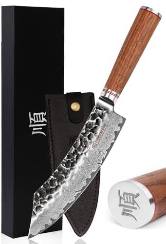 Moritaka 8" Butcher Knife with Walnut Handle