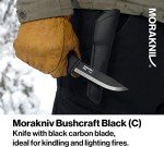 Moritaka Carbon Steel Bushcraft Knife with Sheath