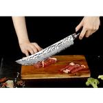 Moritaka 10" Butcher's Scimitar Knife with Handle